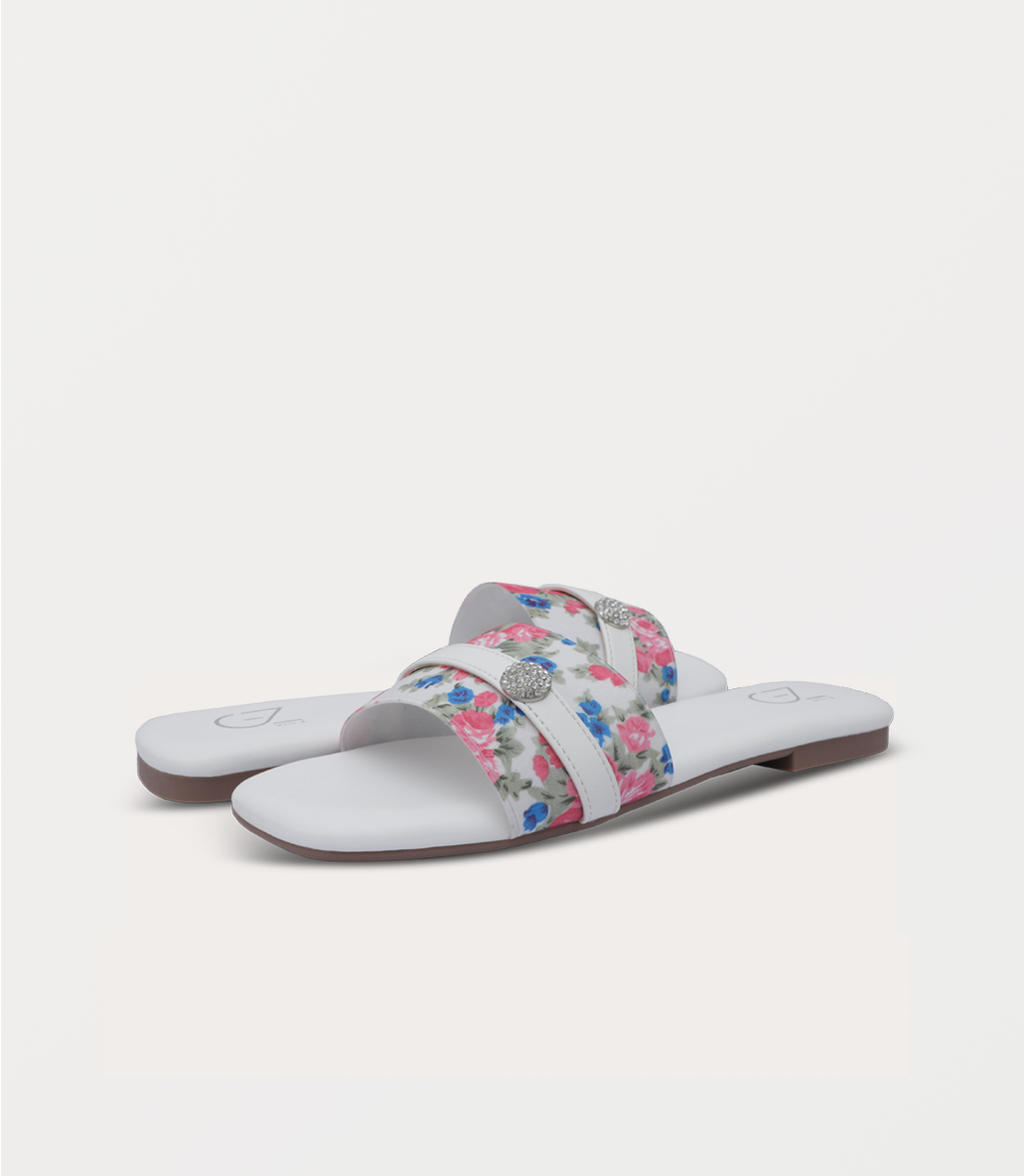Women Slipper-WHITE