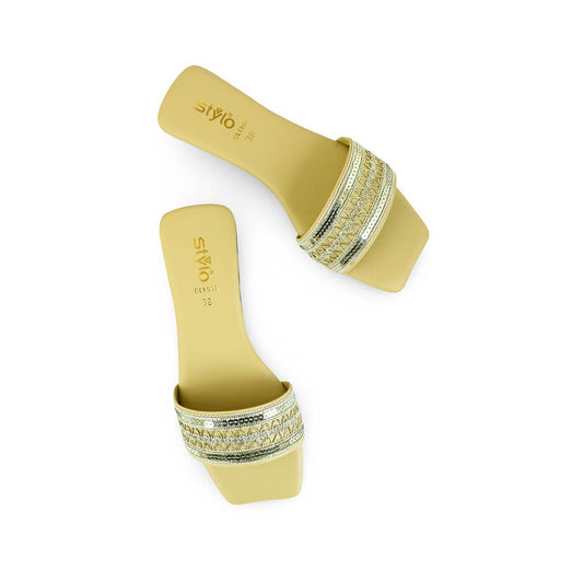Golden Casual Slipper