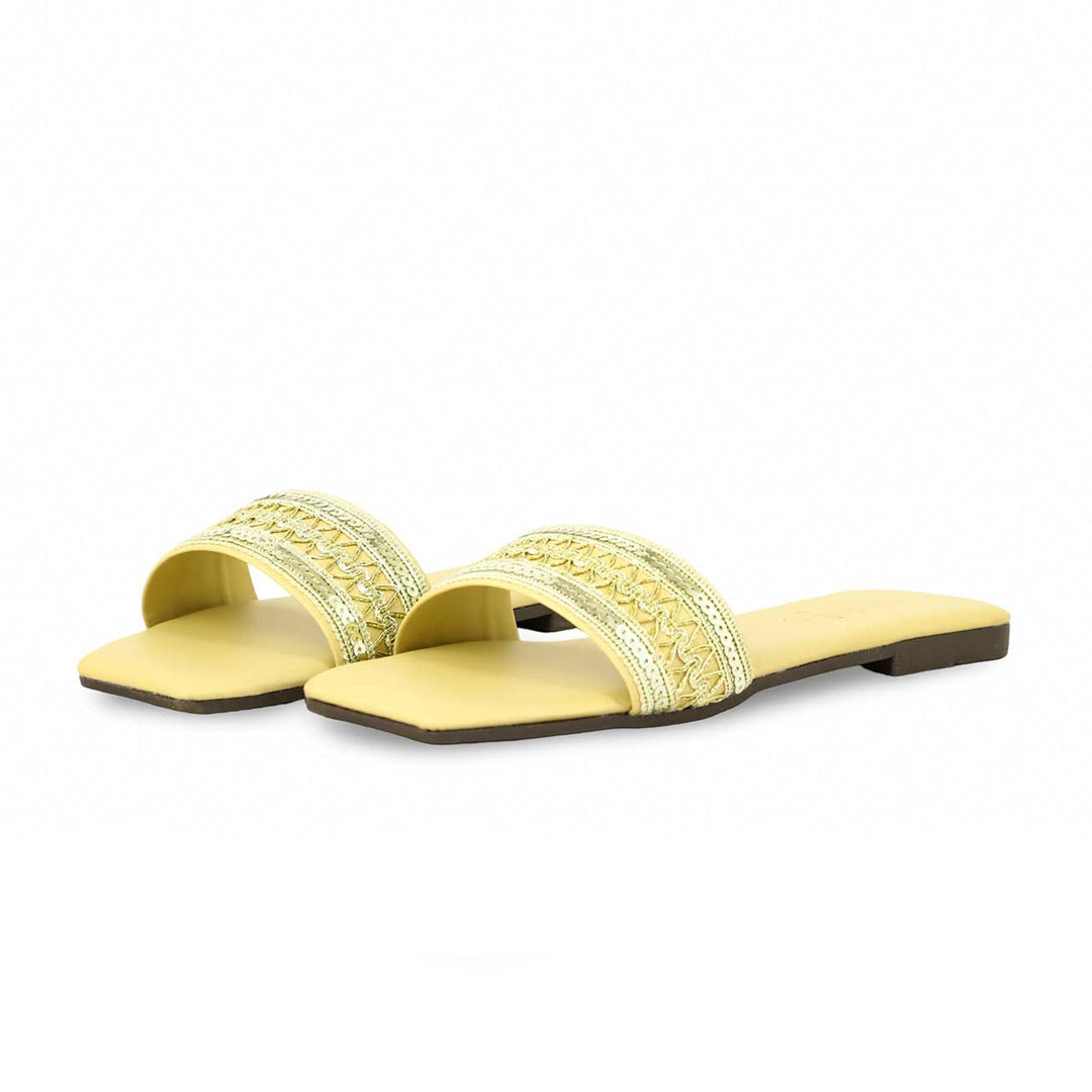 Golden Casual Slipper