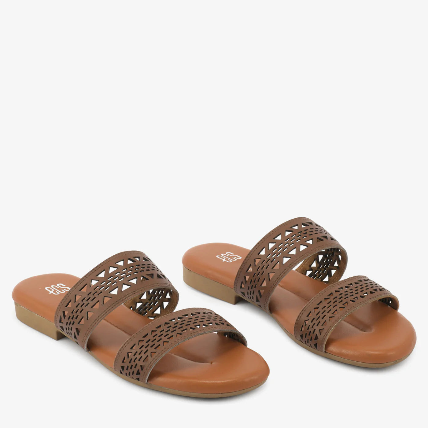 Laser-Cut Detail Slippers